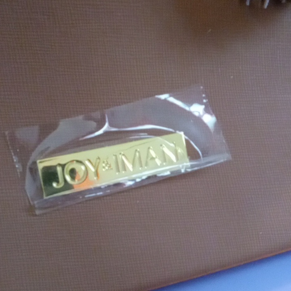 Joy &.Iman bag, brown. NEW - Picture 2 of 6